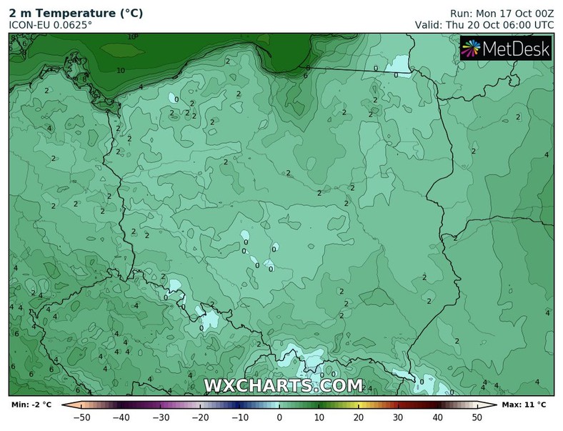 Noce zaczną przynosić mróz i to nie tylko przy gruncie.