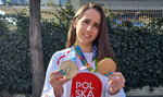 Maria Sajdak, medalistka igrzysk olimpijskich w wioślarstwie. Jest artystką z umysłem ścisłym