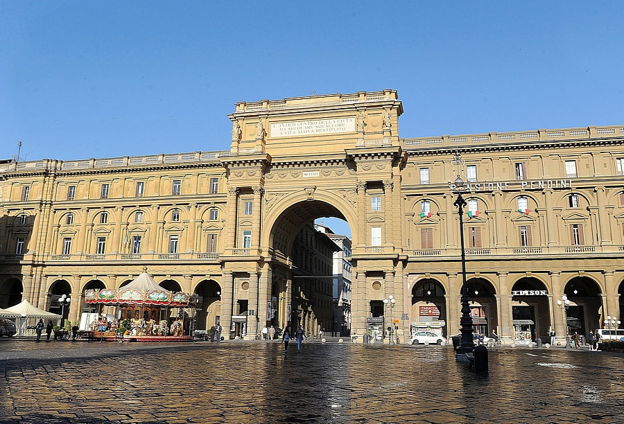 Florencja, Piazza della Repubblica