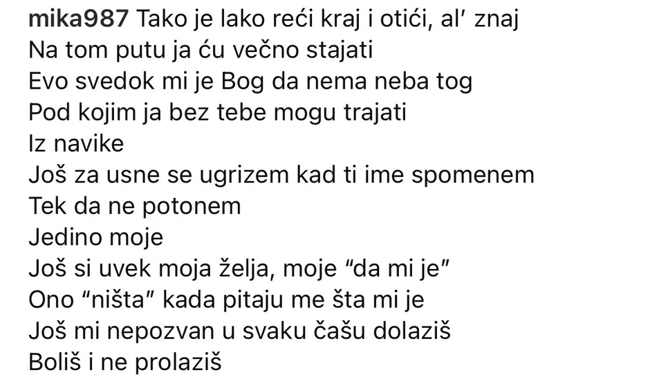 Oglasila se žena Željka Rutovića