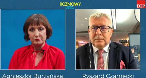 Agnieszka Burzyńska i Ryszard Czarnecki