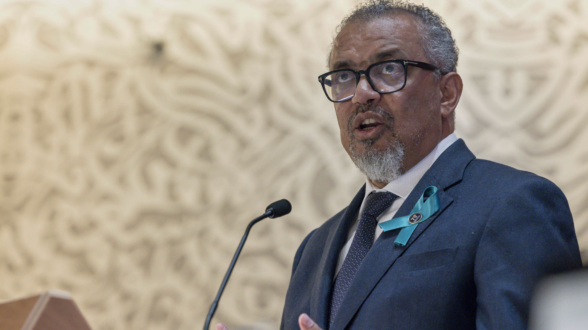 Generálny riaditeľ Svetovej zdravotníckej organizácie (WHO) Tedros Adhanom Ghebreyesus.