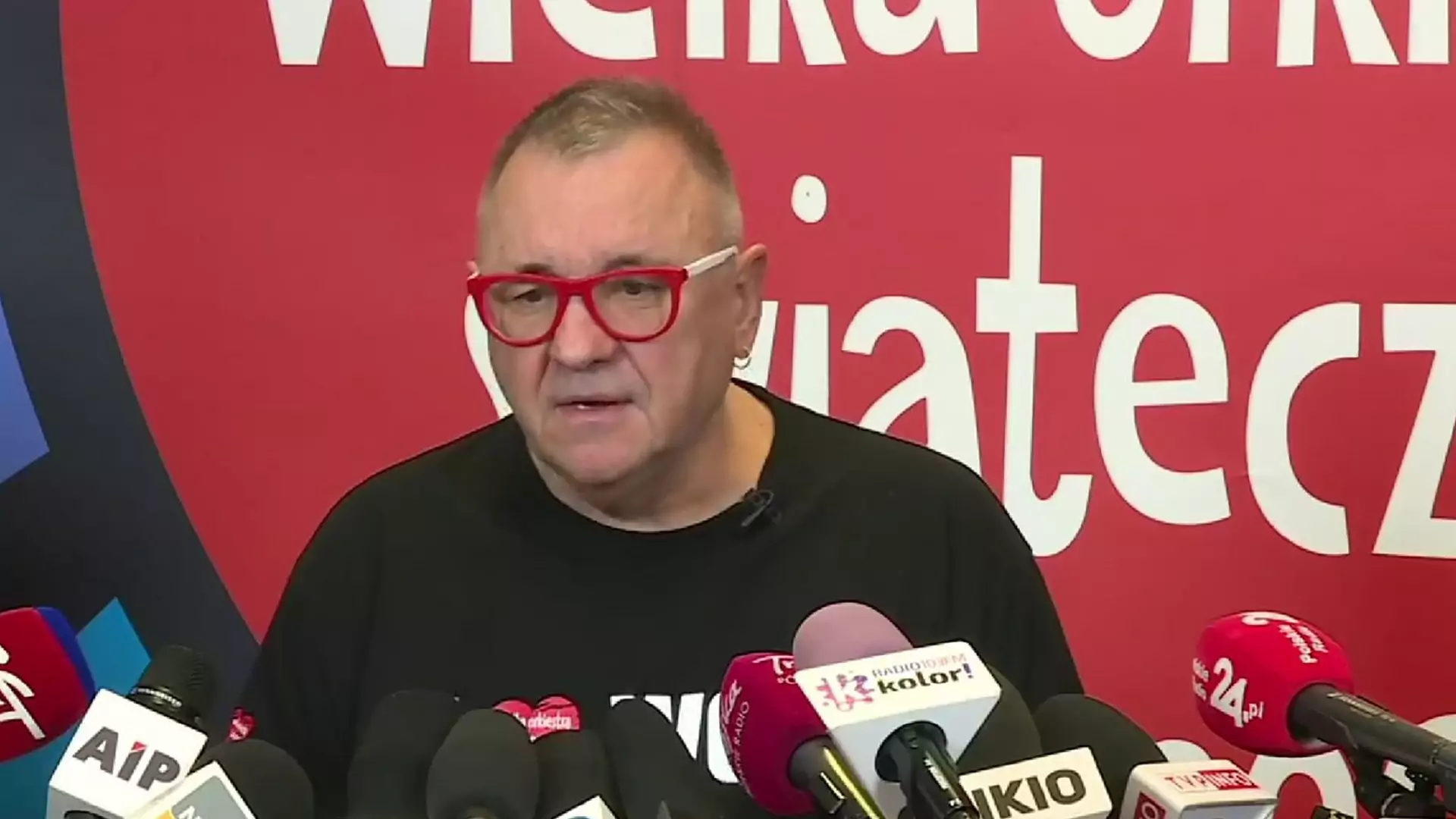 Jerzy Owsiak dziękuje za 27. WOŚP i składa skargę na autorów programu w TVP