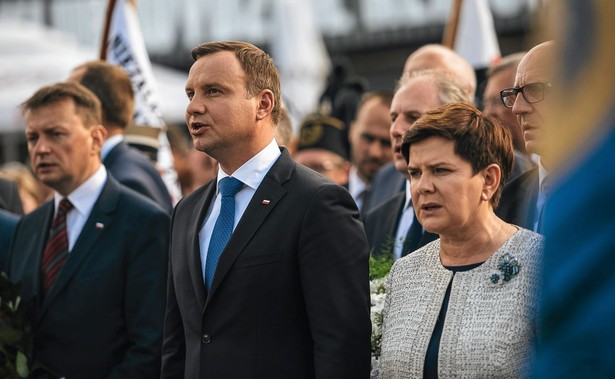 Polacy lepiej o pracy Andrzeja Dudy, gorzej - Beaty Szydło. SONDAŻ