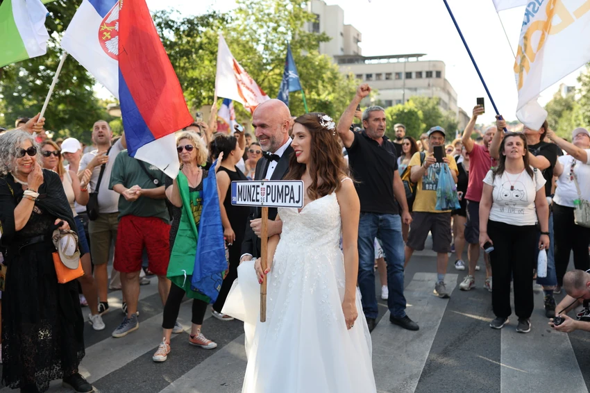 Zemun protest