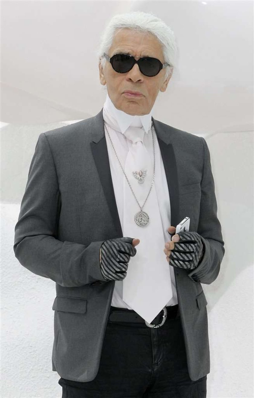 Karl Lagerfeld przemówił na...