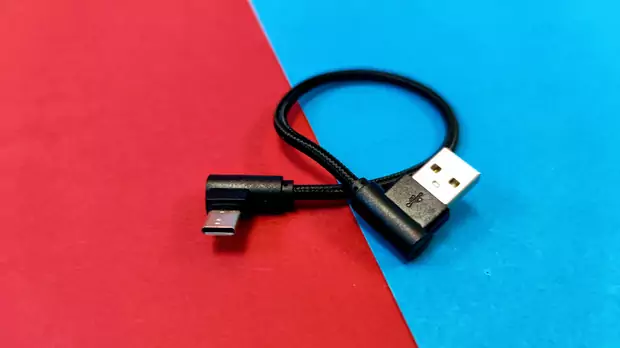 USB-C bis | Powerbank Kurze für TechStage oder USB-Kabel Auto, Lightning: Fahrrad