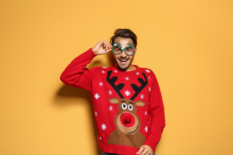 Swetry świąteczne męskie
