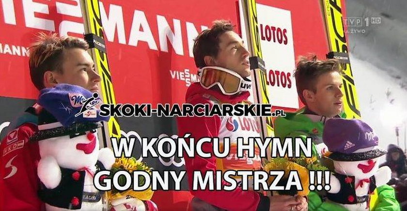 Memy po zwycięstwie Kamila Stocha w Pucharze Świata w Wiśle