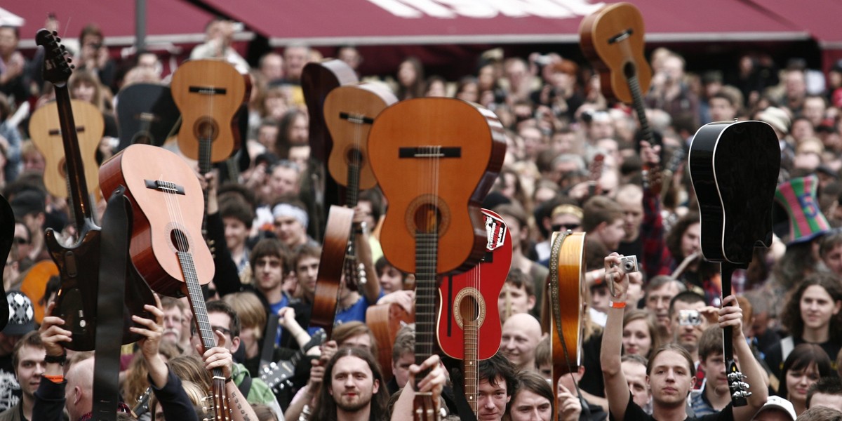 Gitarowy rekord Guinnesa.