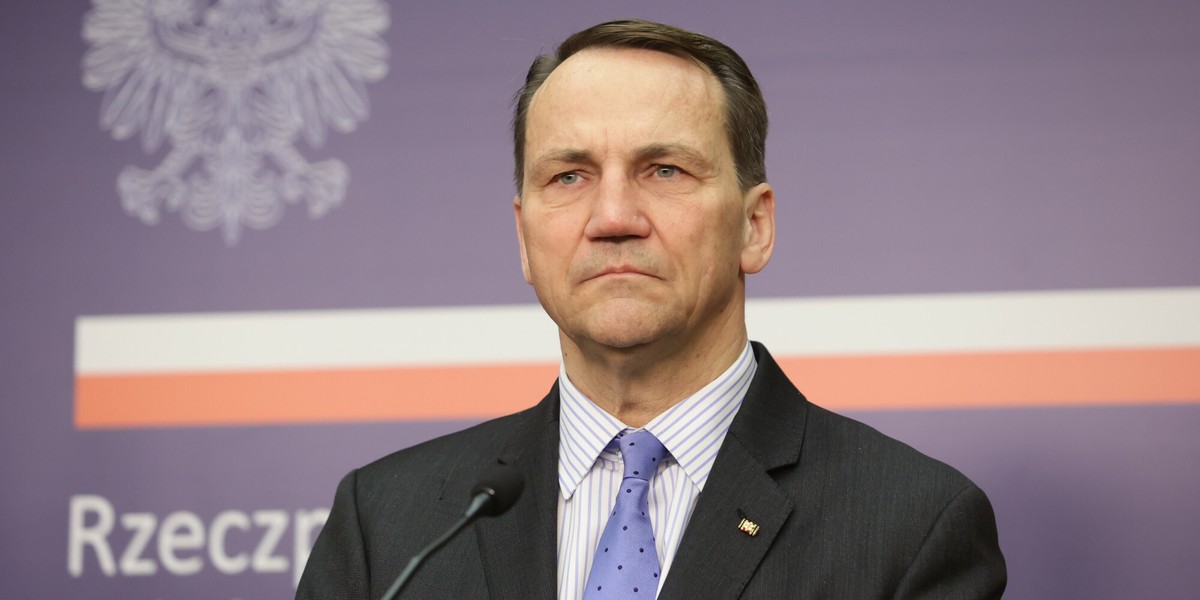 Szef MSZ Radosław Sikorski