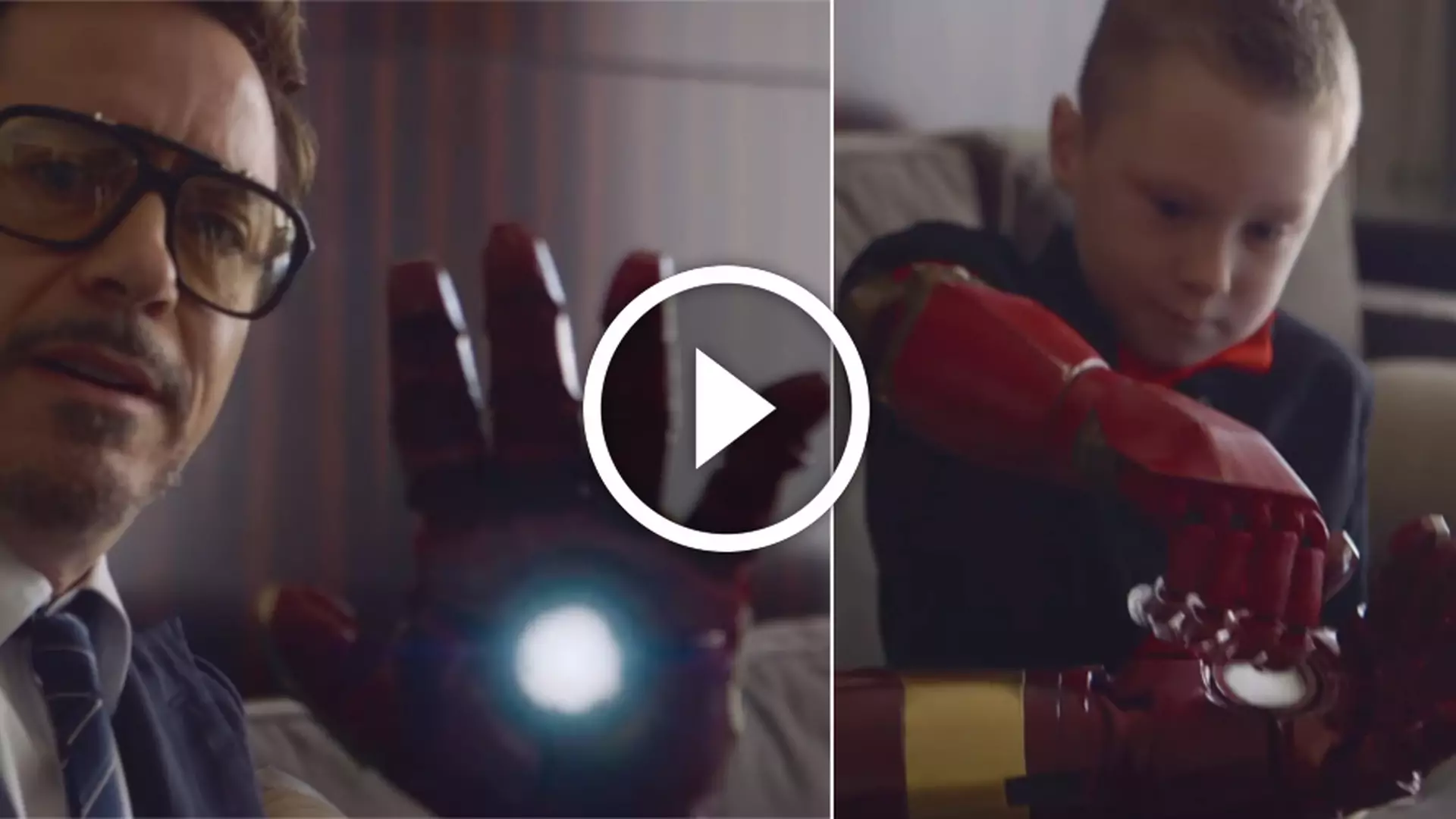 Rober Downey Jr. podarował niepełnosprawnemu chłopcu rękę. Taką samą jak u... Iron Mana!