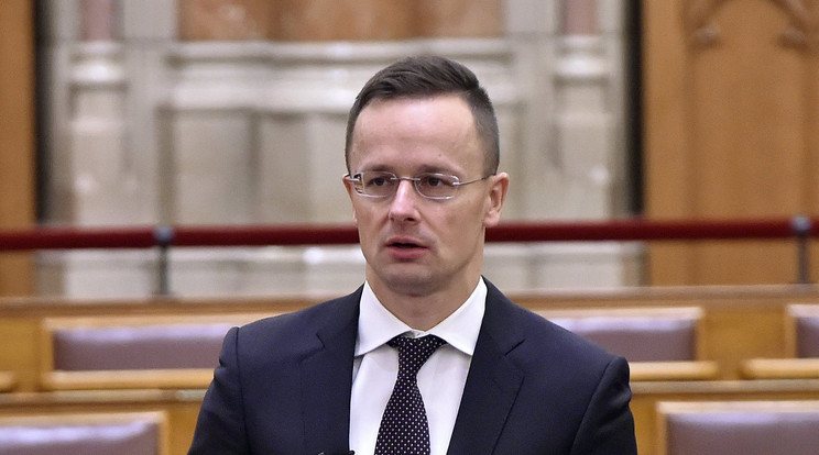 Szijjártó Péter azonnal visszavágott /Fotó: MTI -Máthé Zoltán