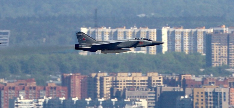 MiG-31K wystartował z Achtubińska. Alarm powietrzny w całej Ukrainie