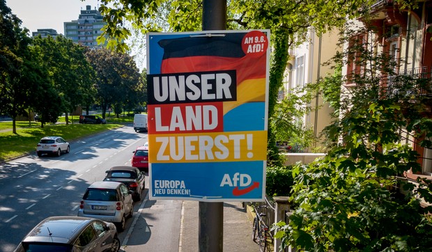 Poster AfD-a za izbore