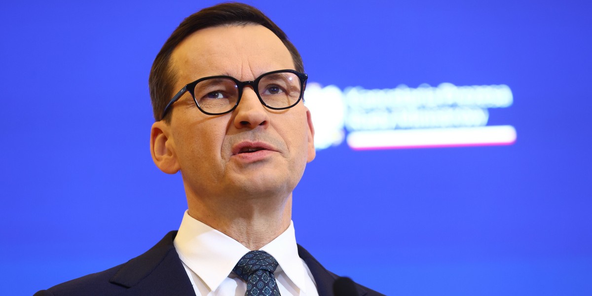 Premier Mateusz Morawiecki.