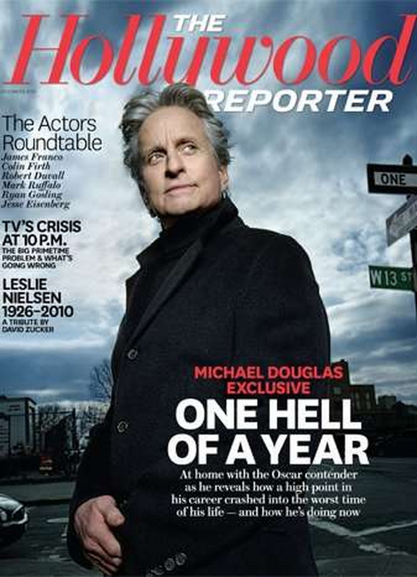 Szczerze o swojej walce z rakiem Michael Douglas opowiada w wywiadzie dla magazynu "Hollywood Reporter"