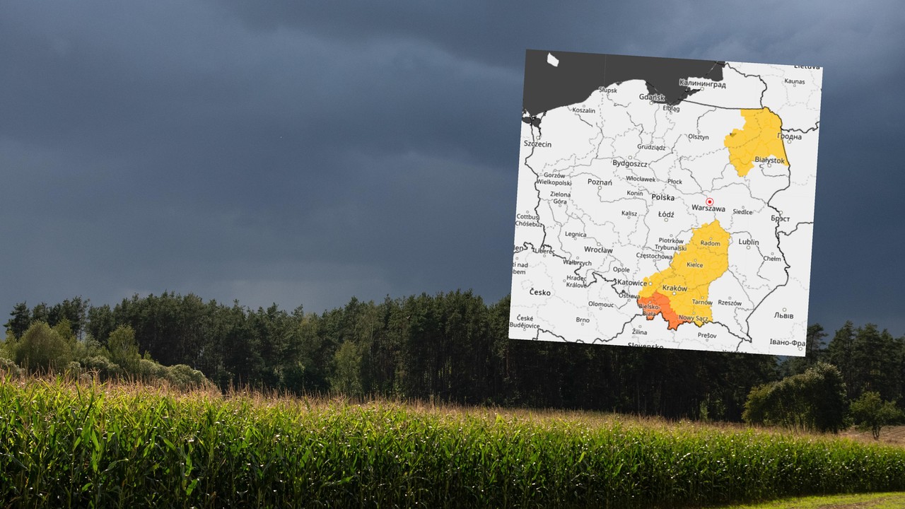 Ulewy jeszcze przez kilka godzin. IMGW wydał ostrzeżenia