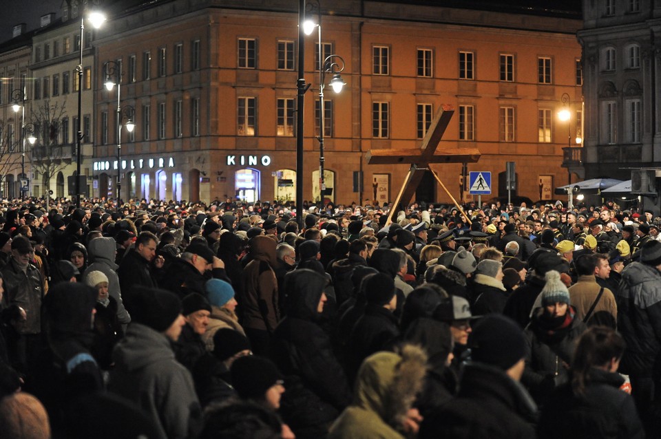 WARSZAWA WIELKI PIĄTEK CENTRALNA DROGA KRZYŻOWA (Droga Krzyżowa)