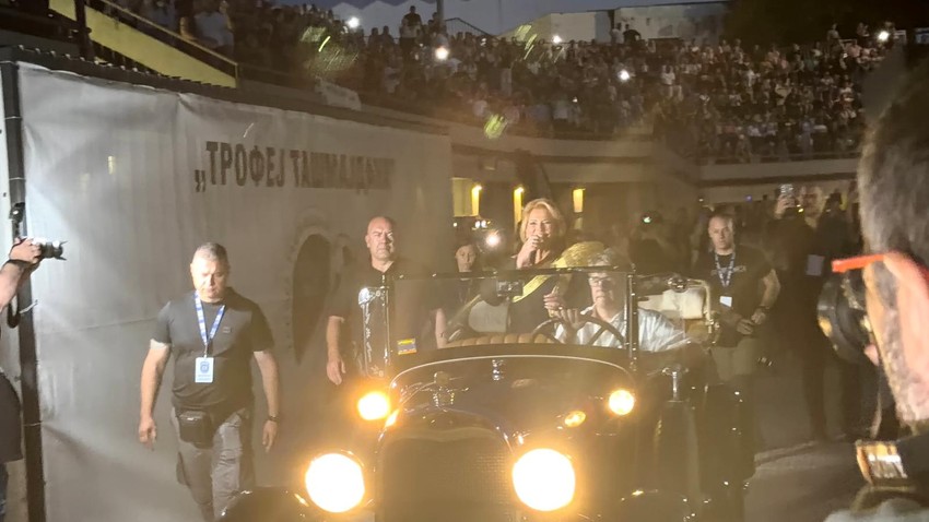 Ćana, koncert na Tašmajdanu