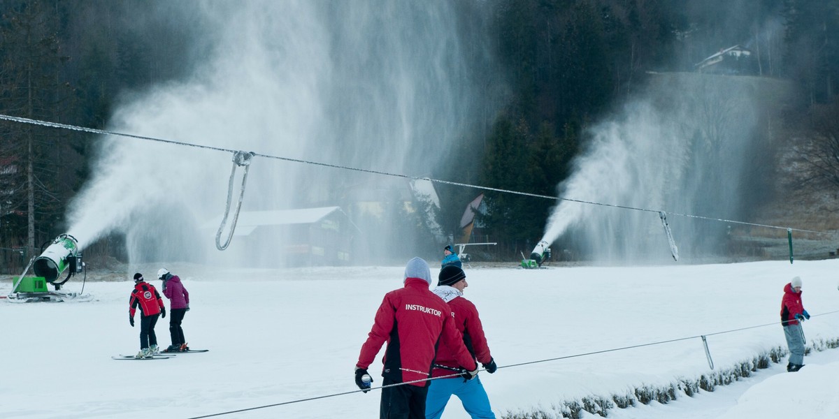  Armatki śnieżne firmy Supersnow, w którą inwestuje PFR, działają w kilkudziesięciu krajach.