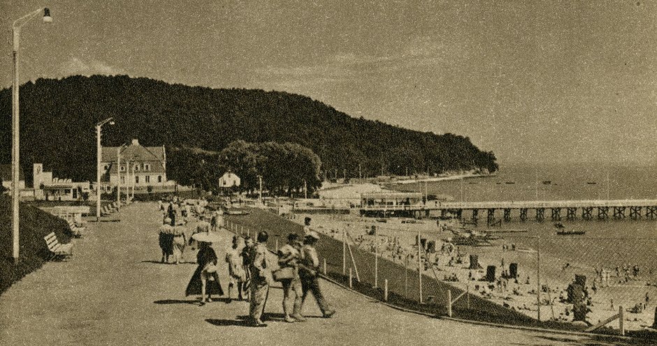 Orłowo – Plaża w 1936 r.