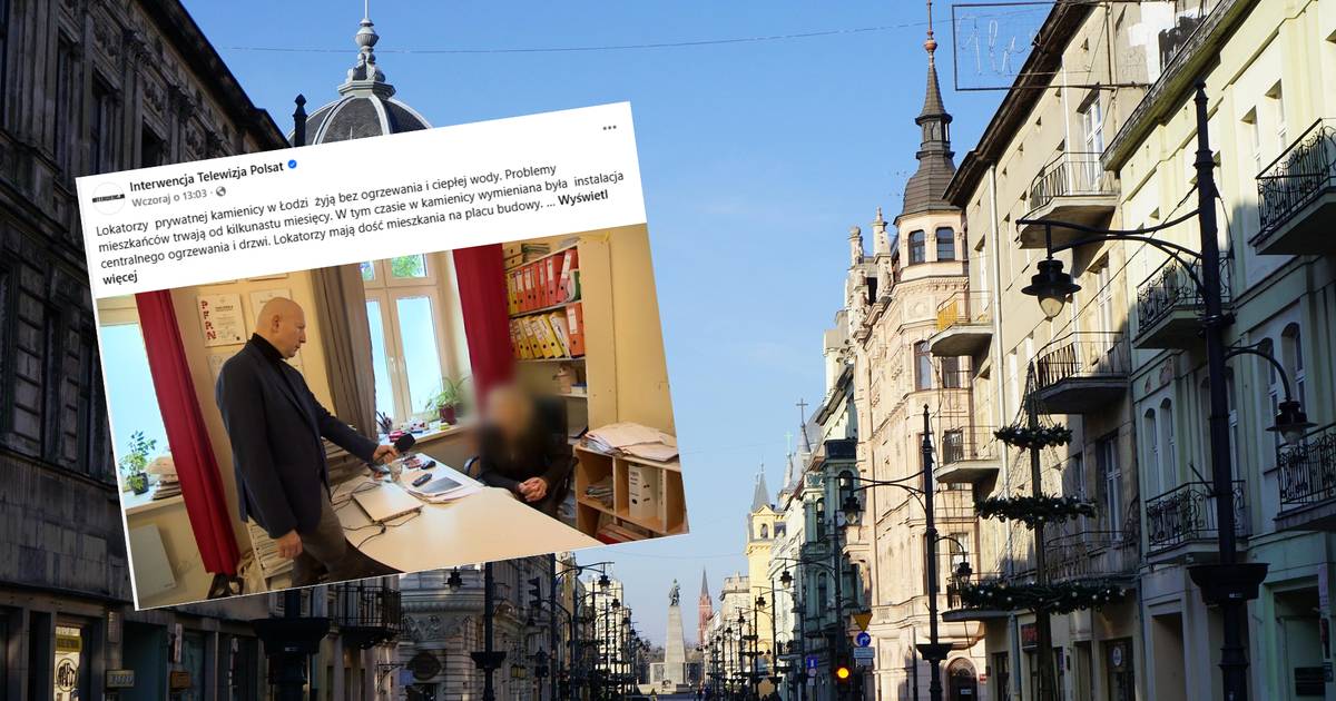 Problemy w kamienicy w Łodzi. Lokatorzy zostali bez gazu i ciepłej wody