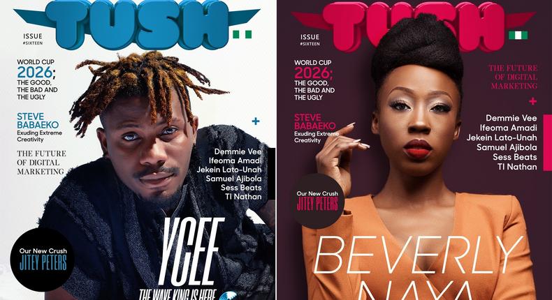 Ycee, Beverly cover Tush Magazine