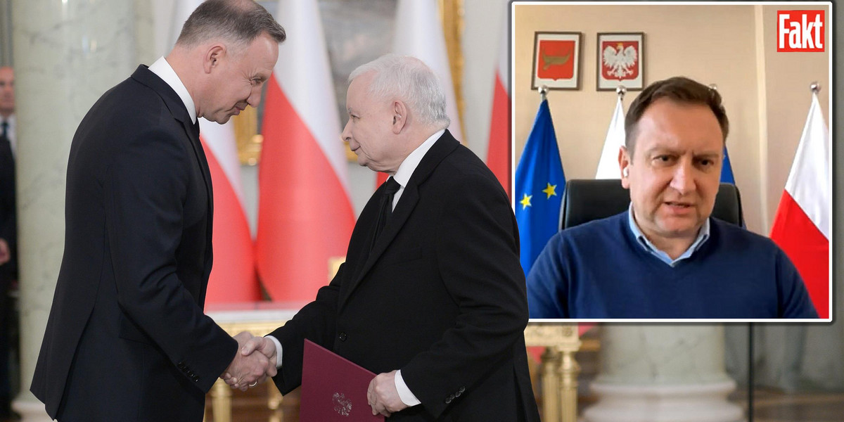 Poseł Lewicy o prezydencie Dudzie: "To potężny rywal dla Kaczyńskiego".