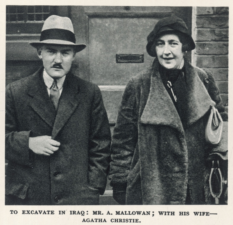 Agatha Christie i Max Mallowan w 1933 r.
