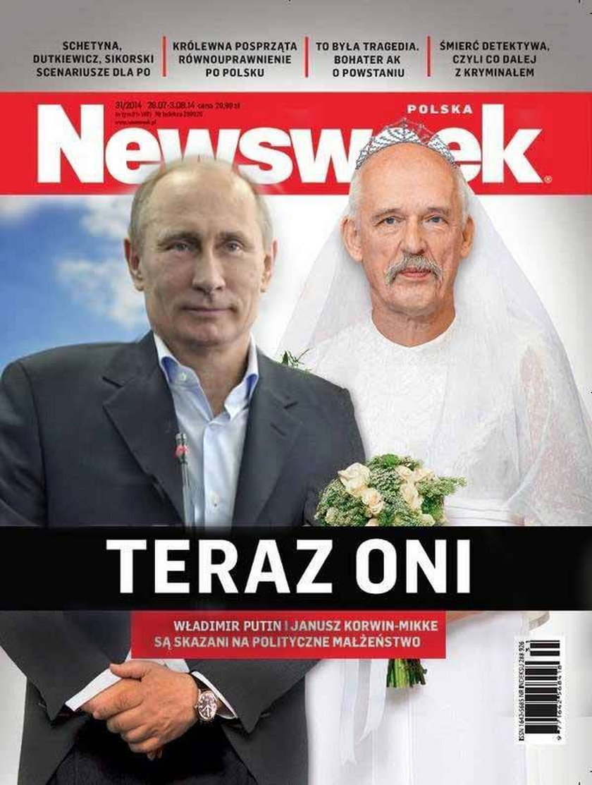 Parodie okładki Newsweeka