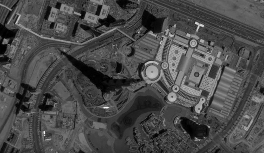 Skajboks Gugl snimak "Burdž Kalife"