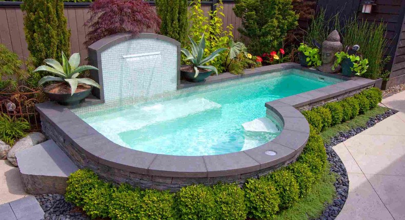 Ideas for few different plunge pool designs