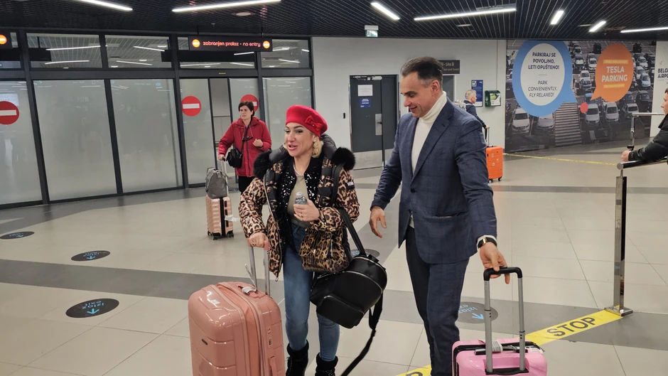 Jovana Jeremić stigla u Srbiju