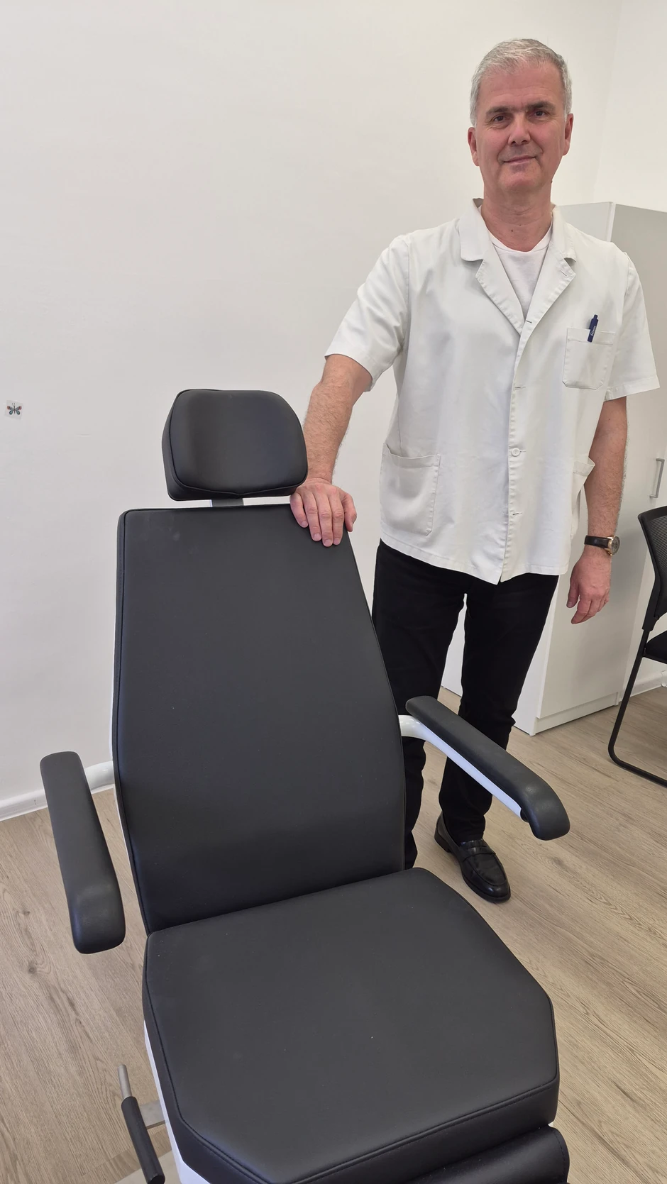 Prof. dr Dušan Milisavljević direktor ORL klinike UKC Niš 