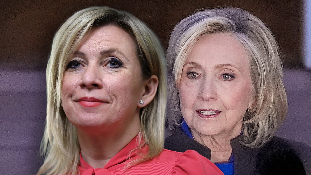 Marija Zaharova i Hilari Klinton
