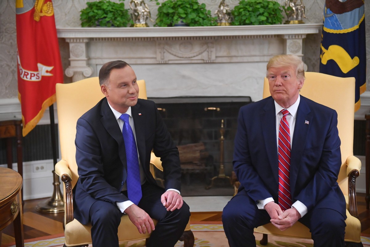 Andrzej  Duda Donald Trump