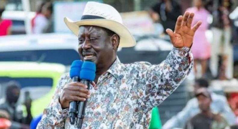 File image of Azimio la Umoja leader, Raila Odinga