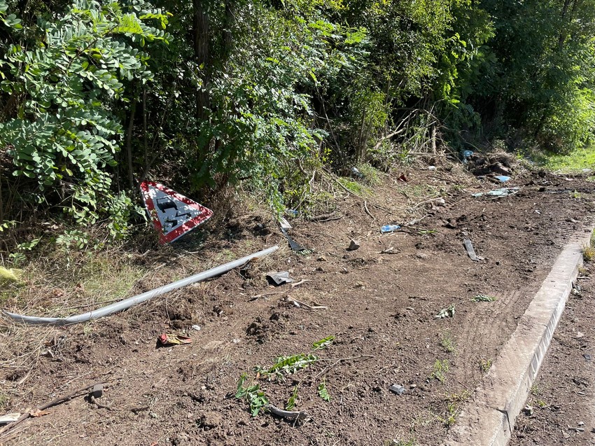 Mesto saobraćajne nesreće kod Ušća, Raška - Kraljevo
