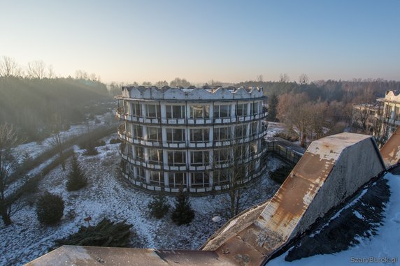 Ośrodek wypoczynkowy w Miałkówku. 