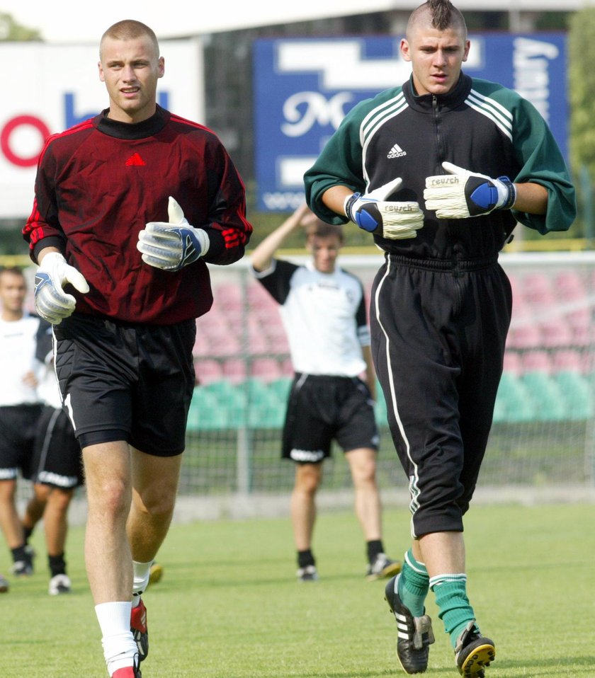 Legia Warszawa - trening. 29.07.2003