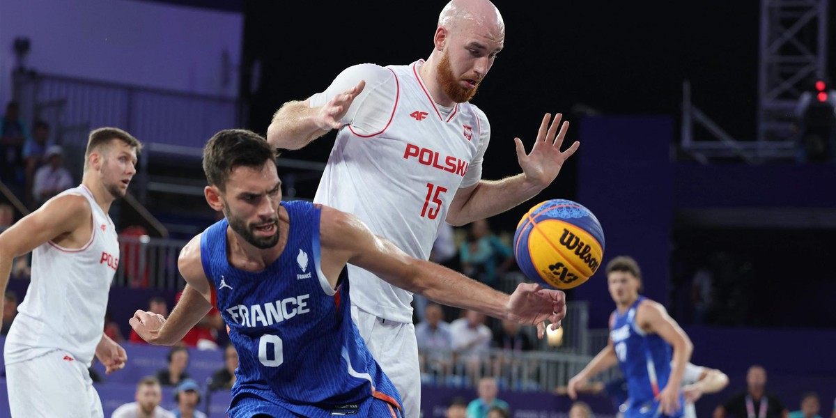 Pechowa porażka Polaków na start turnieju koszykówki 3x3 na igrzyskach olimpijskich w Paryżu.