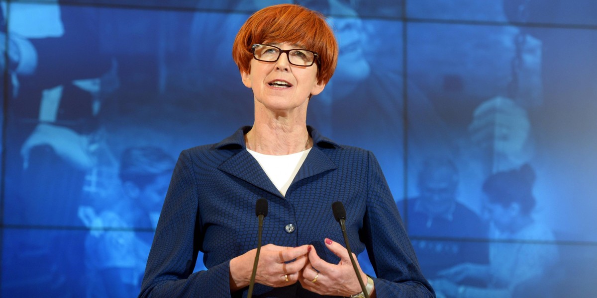 Elżbieta Rafalska minister rodziny