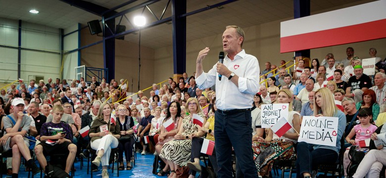 "Zawsze ostrzegam, jak się pojawia jakiś dobry sondaż...". O tym badaniu CBOS mówił Tusk