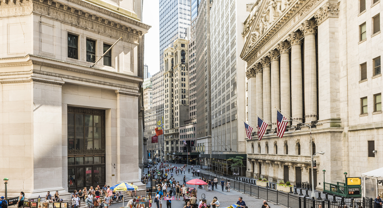 Wall Street, New York