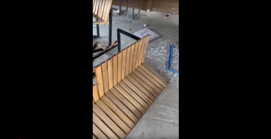 Uništen lokal u Dodošima