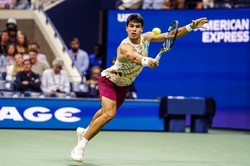 Carlos Alcaraz śledzi wszystkie wyniki US Open