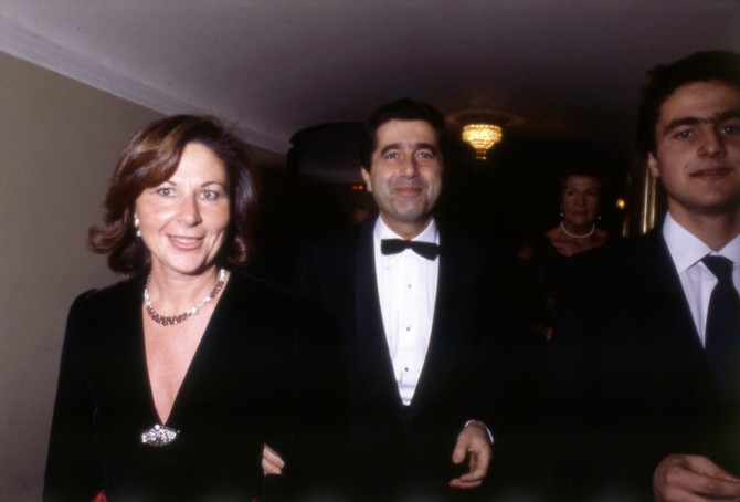 Silvija Monti i njen drugi suprug Karlo Benedeti