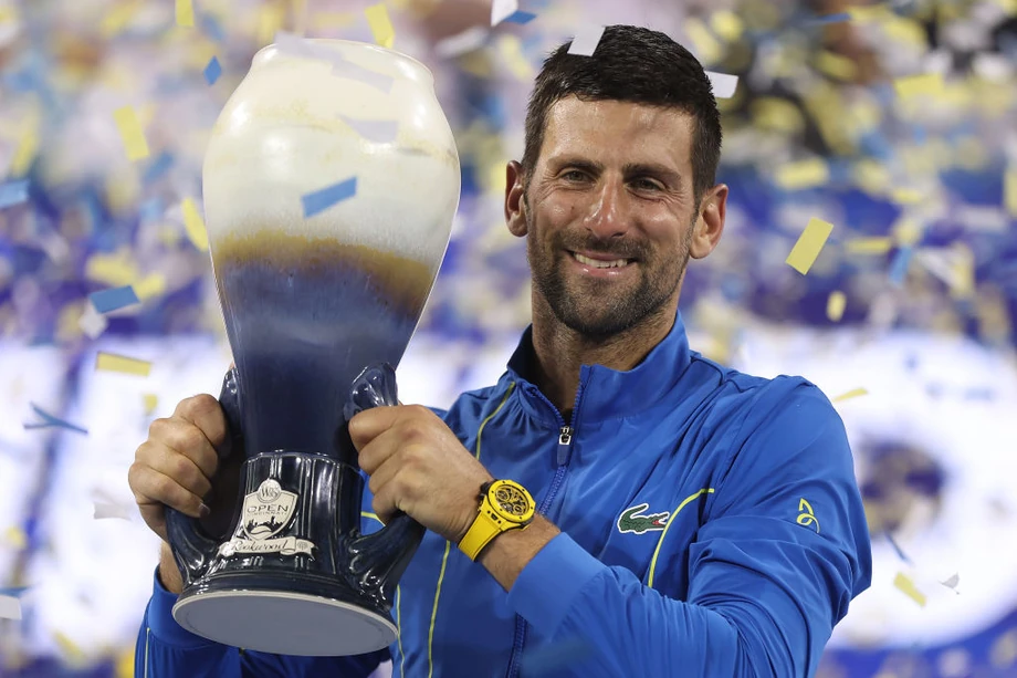 Novak Djoković po zwycięstwie w turnieju Western & Southern Open