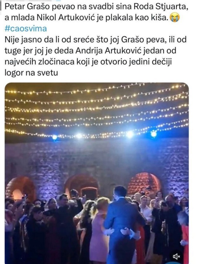 Tvit koji je objavljen